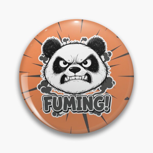 Item preview, panda fuming designed and sold by Taridesign.