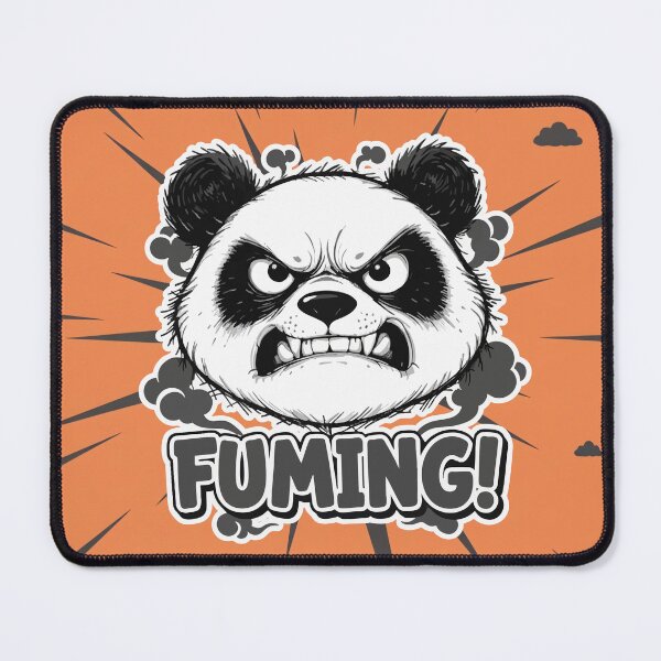 Item preview, panda fuming designed and sold by Taridesign.