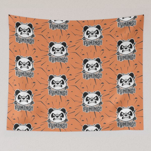 Item preview, panda fuming designed and sold by Taridesign.