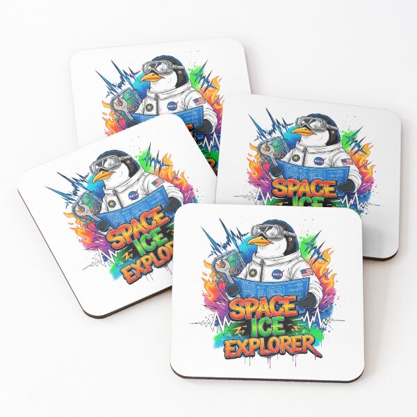 Item preview, Graffiti Space Explorer Penguin designed and sold by SholoStudio.