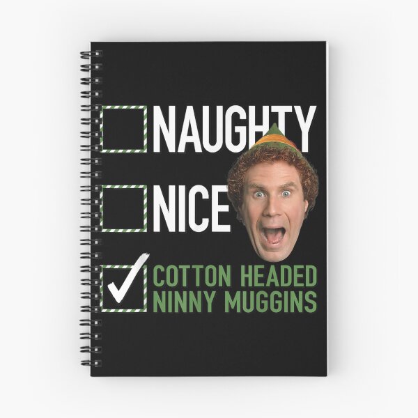 Item preview, Elf Naughty Nice Cotton Headed Ninny Muggins designed and sold by WilliaMaler.