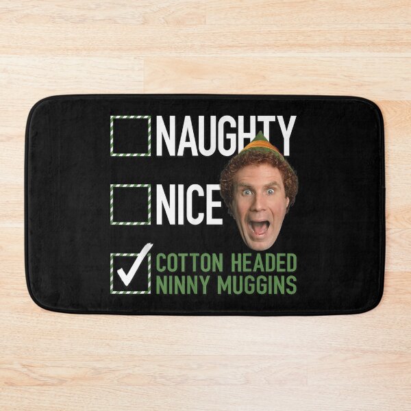 Item preview, Elf Naughty Nice Cotton Headed Ninny Muggins designed and sold by WilliaMaler.