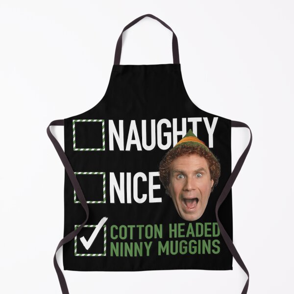 Item preview, Elf Naughty Nice Cotton Headed Ninny Muggins designed and sold by WilliaMaler.