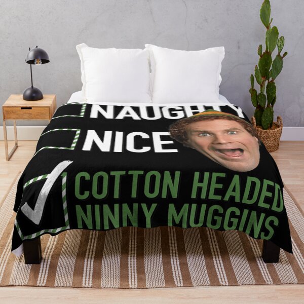 Item preview, Elf Naughty Nice Cotton Headed Ninny Muggins designed and sold by WilliaMaler.
