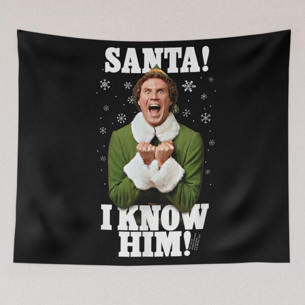 Item preview, Elf Santa! I Know Him! designed and sold by WilliaMaler.
