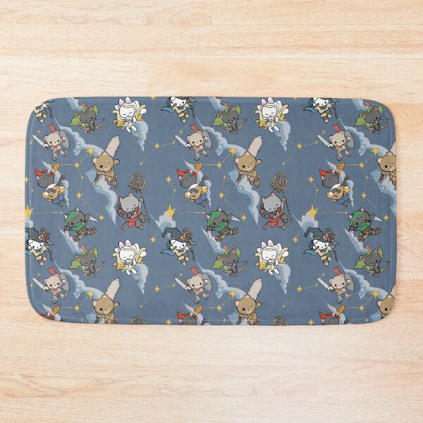 Item preview, Medieval Fantasy Heroes with Bunnies Cats and Bears Seamless Pattern Design designed and sold by pastelcafe.