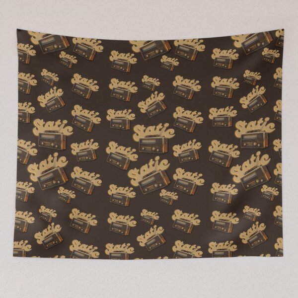 Item preview, Rustic Radio Vintage Hippy Art: Static designed and sold by Golden Hour Art.