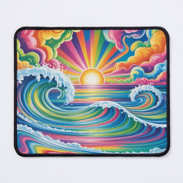Item preview, A vibrant psychedelic seascape. designed and sold by Lilashakti ⭐️ ⭐️ ⭐️ ⭐️ ⭐️.