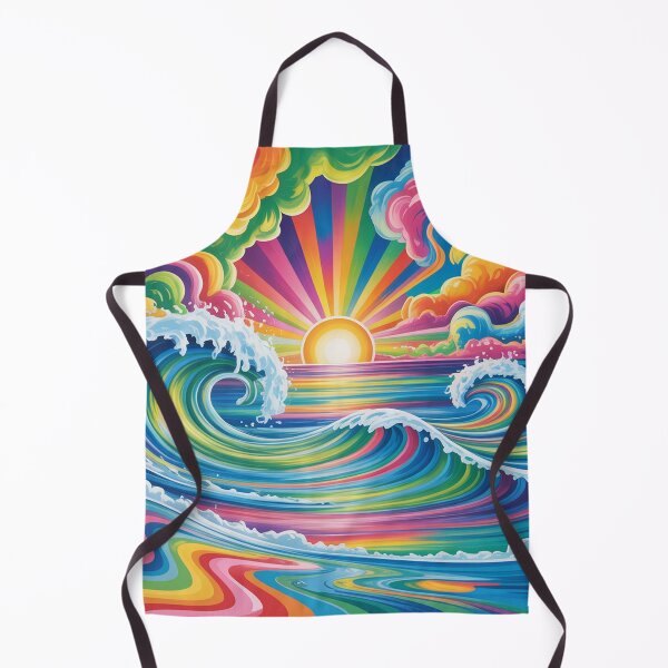 Item preview, A vibrant psychedelic seascape. designed and sold by Lilashakti ⭐️ ⭐️ ⭐️ ⭐️ ⭐️.