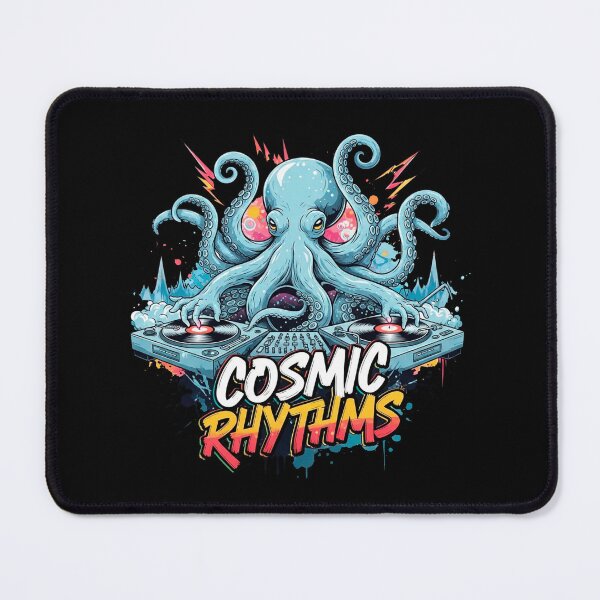 Item preview, Cosmic DJ Octopus Graffiti Art designed and sold by SholoStudio.
