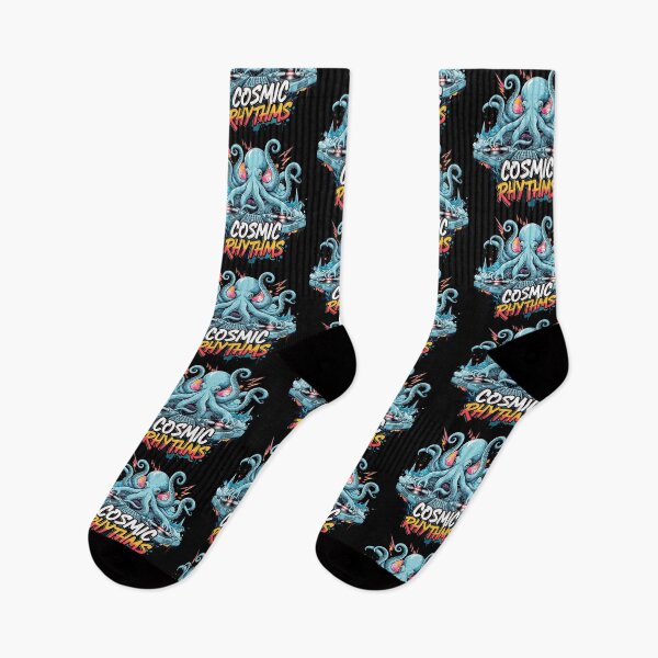 Item preview, Cosmic DJ Octopus Graffiti Art designed and sold by SholoStudio.