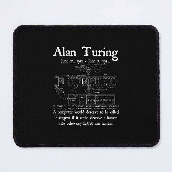 Item preview, Turing Computing Quote — Blueprint Style designed and sold by RobertaFGoni.
