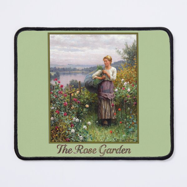 Item preview, The Rose Garden by Daniel Ridgway Knight designed and sold by Tridentulus.