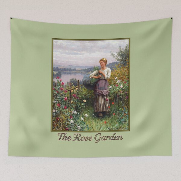 Item preview, The Rose Garden by Daniel Ridgway Knight designed and sold by Tridentulus.