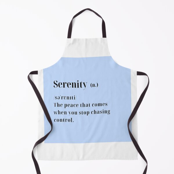 Item preview, Serenity Definition – Calm Life Quote designed and sold by SutraviaStudio.