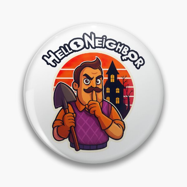 Item preview, Hello Neighbor Mr. Peterson Retro Art designed and sold by graphic-genie.
