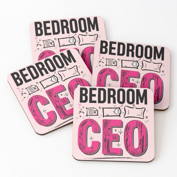Item preview, Bedroom CEO - Funny Lazy Quote designed and sold by ConfuseLab Alt.