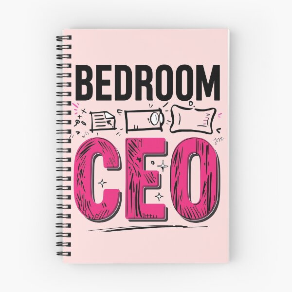 Item preview, Bedroom CEO - Funny Lazy Quote designed and sold by ConfuseLab Shop.