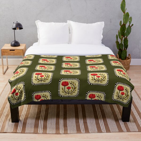 Item preview, Modern Folk Floral Seamless Pattern designed and sold by UniqueDesign751.