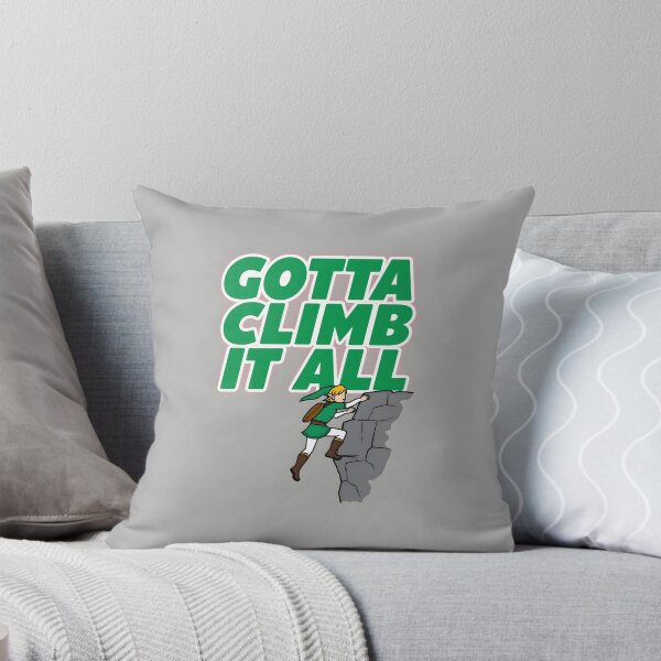 Item preview, Zelda Climbing Meme - Gamer Art for Gaming Link Fans designed and sold by SlightlyUnreal.