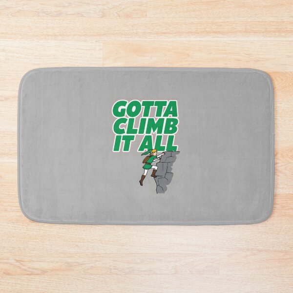 Item preview, Zelda Climbing Meme - Gamer Art for Gaming Link Fans designed and sold by SlightlyUnreal.