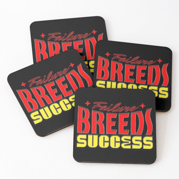 Item preview, Failure Breeds Success | Bold Motivational Typography designed and sold by UsandCoDesigns.