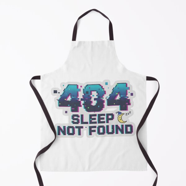 Item preview, 404 Sleep Not Found – Funny Geek Urban Retro Graphic designed and sold by Cullinan Art.