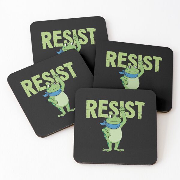 Item preview, Portland Protest Frog Resist designed and sold by RavenPurdy.