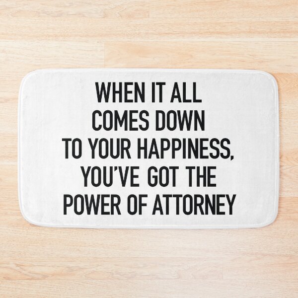 Item preview, Power Of Attorney (White) designed and sold by IAmPhilberticus.