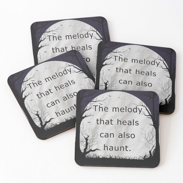 Item preview, The melody that heals can also haunt. designed and sold by vagar.