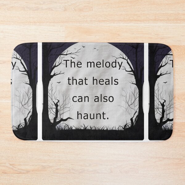 Item preview, The melody that heals can also haunt. designed and sold by vagar.
