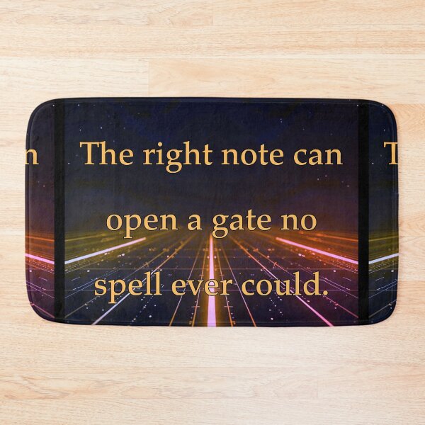 Item preview, The right note can open a gate no spell ever could. designed and sold by vagar.