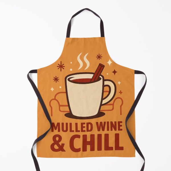 Item preview, Festive Mug of Mulled Wine with Cinnamon and Cozy Winter Atmosphere designed and sold by SplashTastic.
