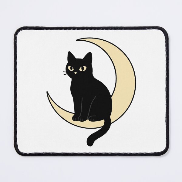 Item preview, Moonlight Supervisor - Black Cat designed and sold by CraftedHome.