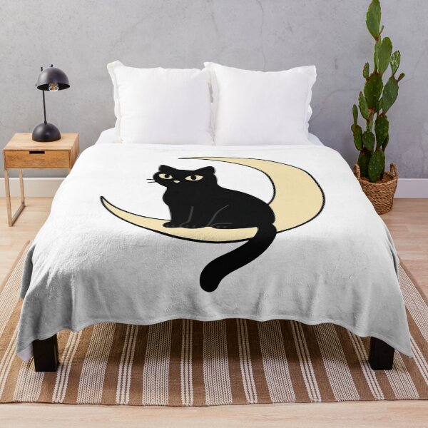 Item preview, Moonlight Supervisor - Black Cat designed and sold by CraftedHome.