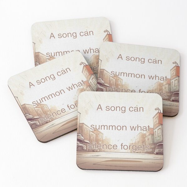 Item preview, A song can summon what silence forgets. designed and sold by vagar.