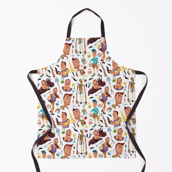 Item preview, Hello Neighbor, colorful comic pattern designed and sold by Mauswohn.