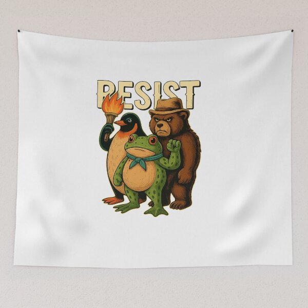 Item preview, Resist Animals designed and sold by GreggLangwo.
