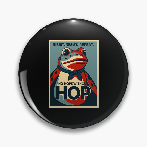 Item preview, Ribbit Resist Frog designed and sold by MAntoneDouglas.