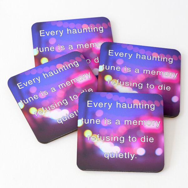 Item preview, Every haunting tune is a memory refusing to die quietly. designed and sold by vagar.