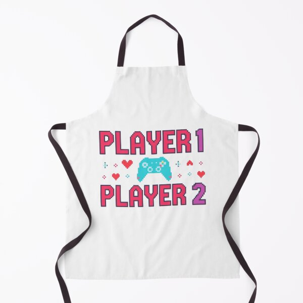 Item preview, Player 1 Player 2 - Gamer Couple designed and sold by ConfuseLab Shop.