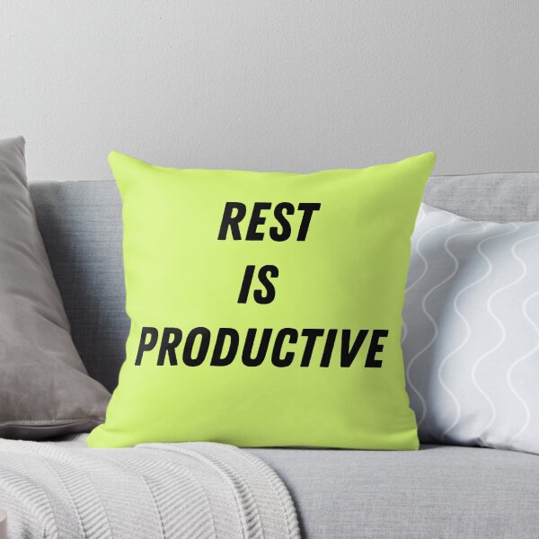 Item preview, Rest Is Productive – Self Care Inspirational Quote Design designed and sold by Uceepeace.