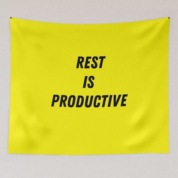 Item preview, Rest Is Productive – Self Care Inspirational Quote Design designed and sold by Uceepeace.