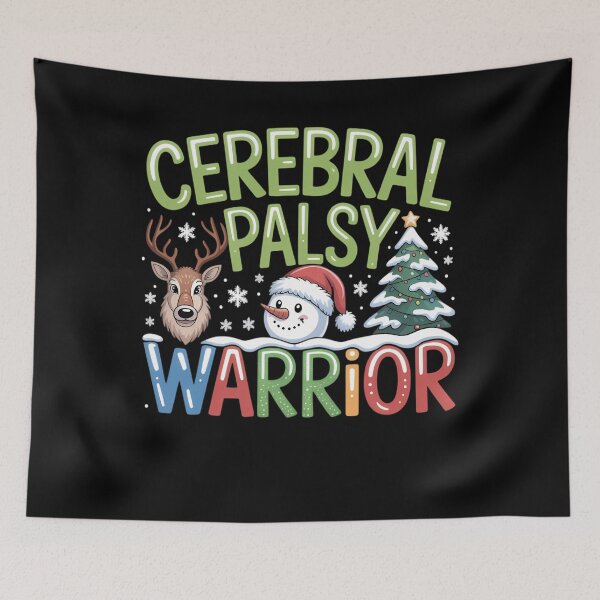 Item preview, Cerebral Palsy Warrior Awareness for Christmas designed and sold by TrinaEspinoza.