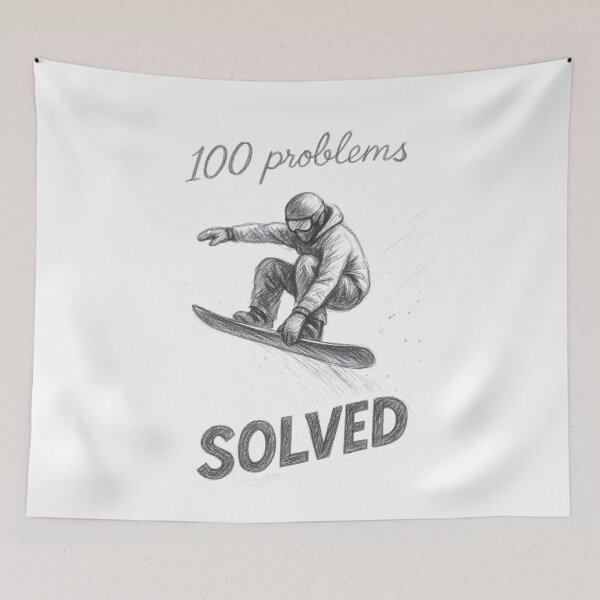 Item preview, 100 Problems Solved – Airborne Escape Fly above it all. designed and sold by R3XFORGE.
