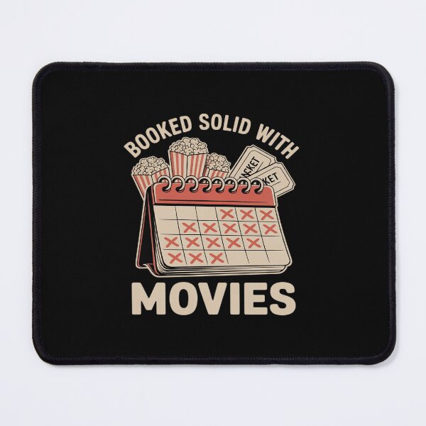 Item preview, Booked Solid with Movies Calendar Film Buff designed and sold by LeeEvans222.