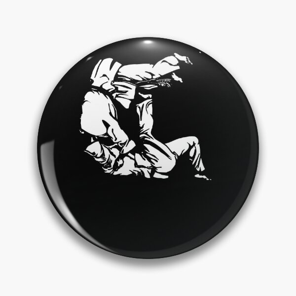 Item preview, Diseño de judo Tomoe Nage con judokas designed and sold by RetroMaritalArt.