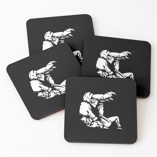 Item preview, Judo Tomoe Nage Design with Judokas designed and sold by RetroMaritalArt.