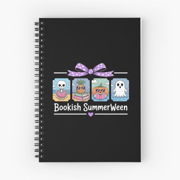 Item preview, Bookish Summerween Spooky Skeleton Pumpkin Pool Halloween designed and sold by LeeEvans222.
