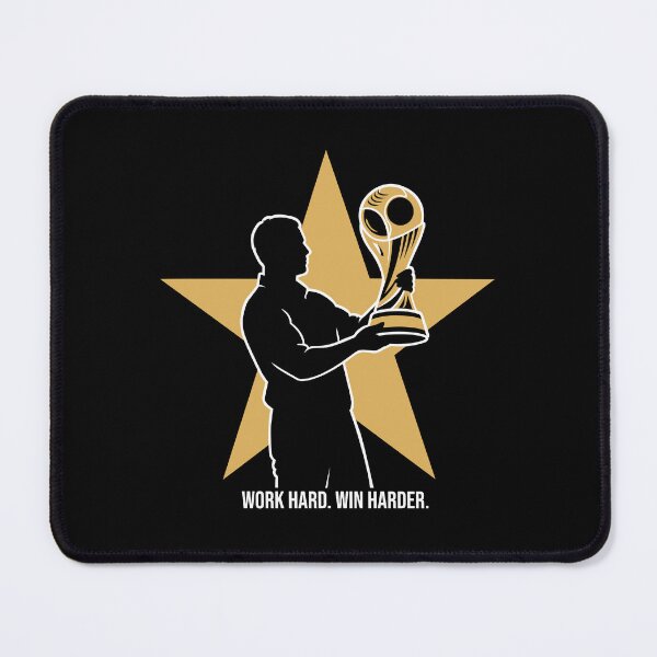 Item preview, Work Hard Win Harder – Motivational Sports Quote Design for Athletes designed and sold by socozora.